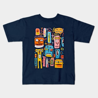 "Give me a Smile" T-shirt: Wear the Artistic Boldness! Kids T-Shirt